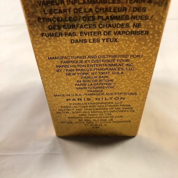 NEW Paris Hilton Gold Rush Eau De Parfum Spray 1 oz / 30 ml - Picture 11 of 11
